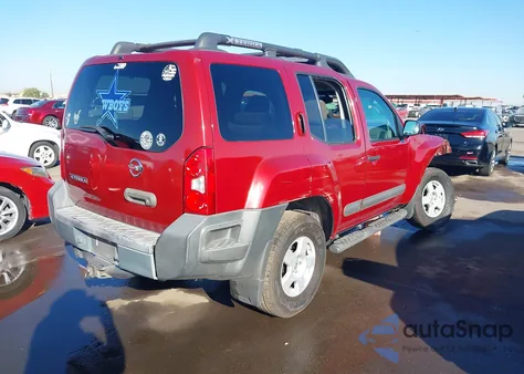 2005 Nissan Xterra S из США, поврежденный, VIN 5N1AN08W35C605792
